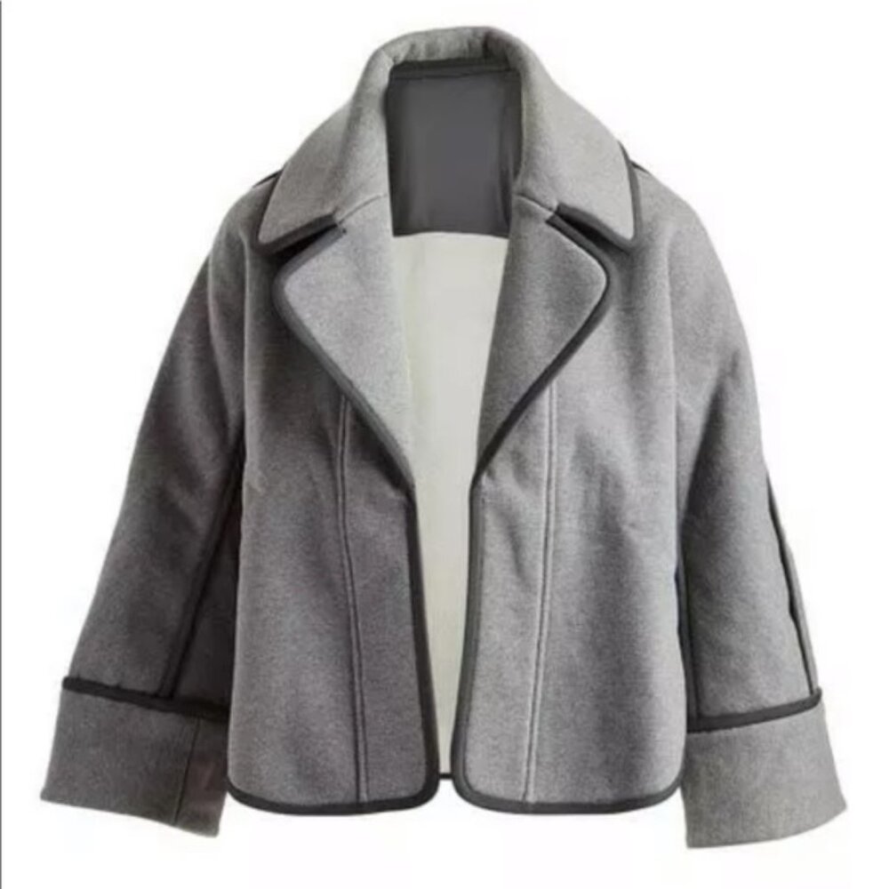 KIT‎ AND ACE NEW Cashmere Concordia Wrap Jacket Coat Cardigan Wrap Cozy Neutral